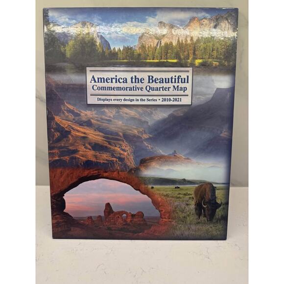 Commemorative State Quarter Map Book - Picture 1 of 3
